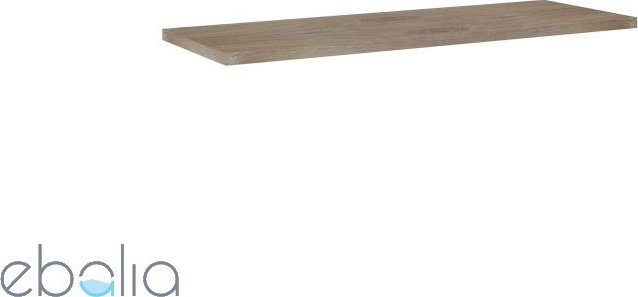 Alkotest A857966578 / ROCA / KWADRO / KOUPELNOVÁ DESKA 120 CM MDF, DUB / NÁHRADNÍ 166874 /