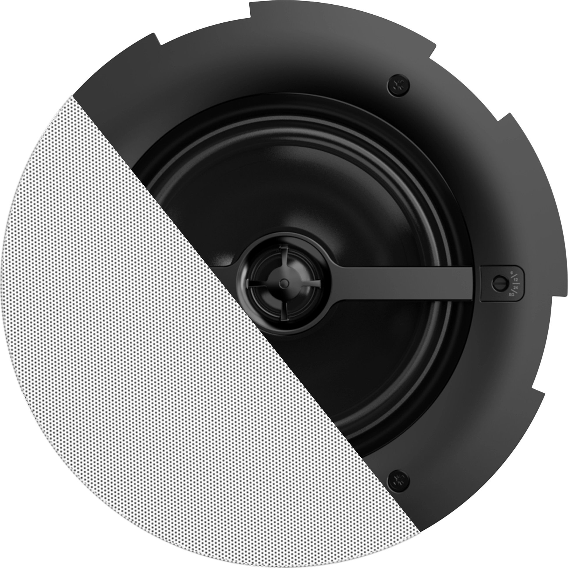 Audac  CALI660I/W 2-pásmový 6,5” stropní reproduktorový systém Safelatch™ s mřížkou Twist-Fix™, bílá