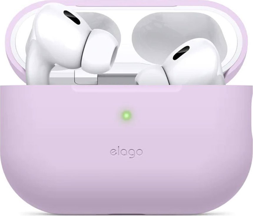 Elago Silikonové pouzdro AirPods Pro 2 - pouzdro pro AirPods Pro 2 levandulové - Záruka bezpečnosti. Jednoduché splátky. Doprava zdarma od 170 PLN.