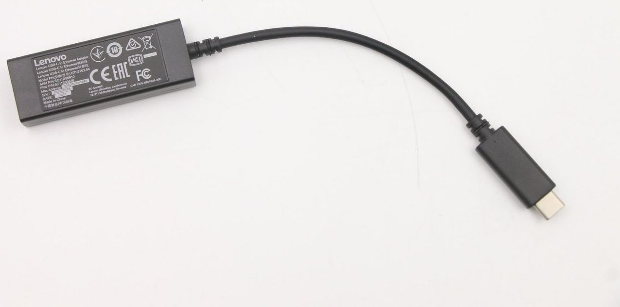 Lenovo USB-C na Gigabit Ethernet USB adaptér