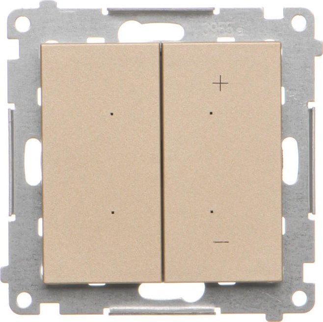 Kontakt-Simon Stmívač Kontakt-Simon 55 TESL1.01/144 pro stmívatelné LED, klíčový modul champagne matt