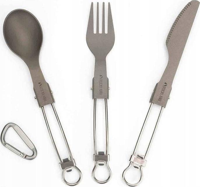 Rockland Cutlery Titanium Tools lžíce vidlička nůž