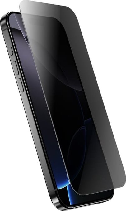 CRONG 3D Armor Glass - Tvrzené sklo pro soukromí na iPhone 16 / iPhone 15