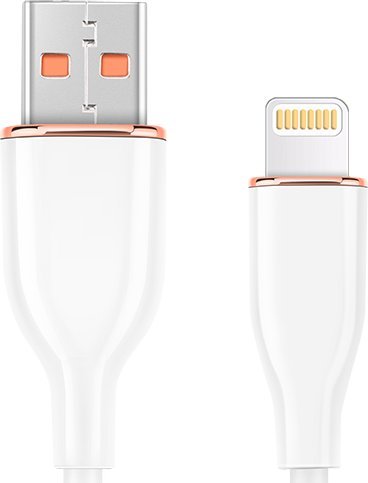 Gembird Nabíjecí a datový kabel USB-A na 8pinový konektor, bílý