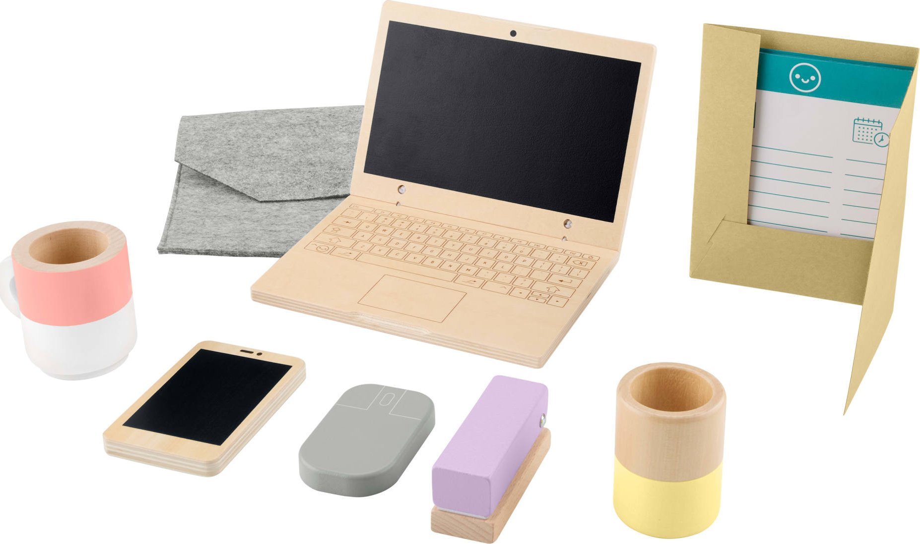 Mattel FP WOOD DOMÁCÍ KANCELÁŘ PRO BATOLA WOOD HXV11 WB2