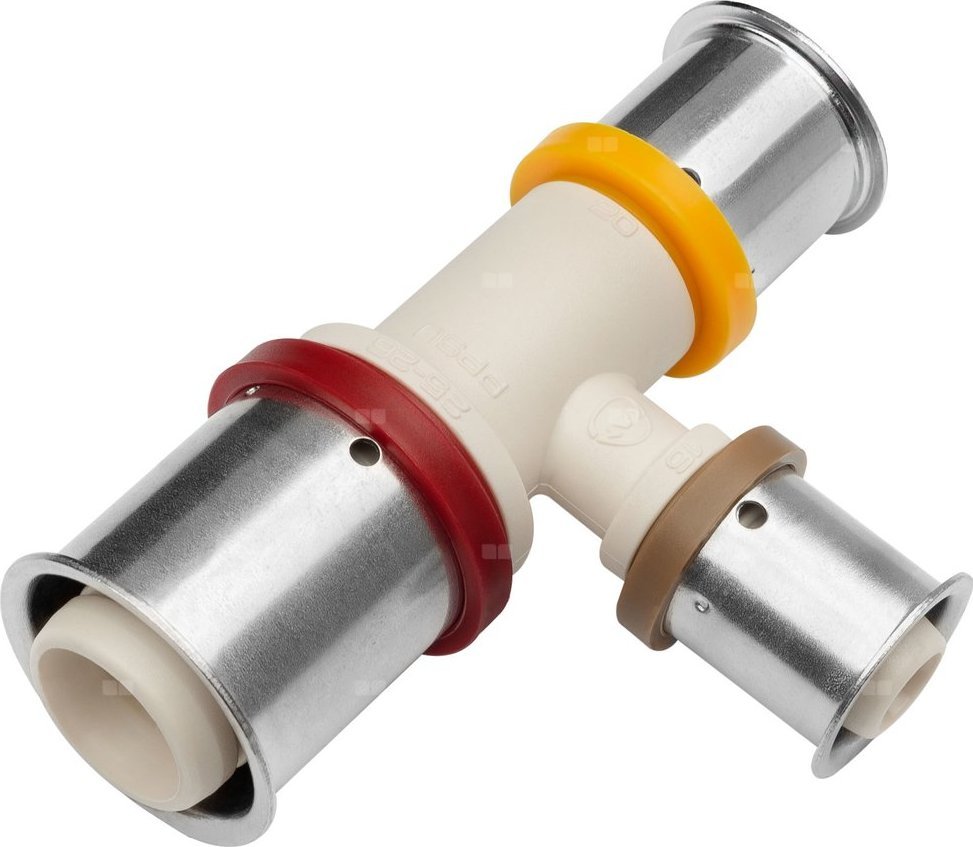 KAN-therm Redukční T-kus PPSU Press - 26/26/20