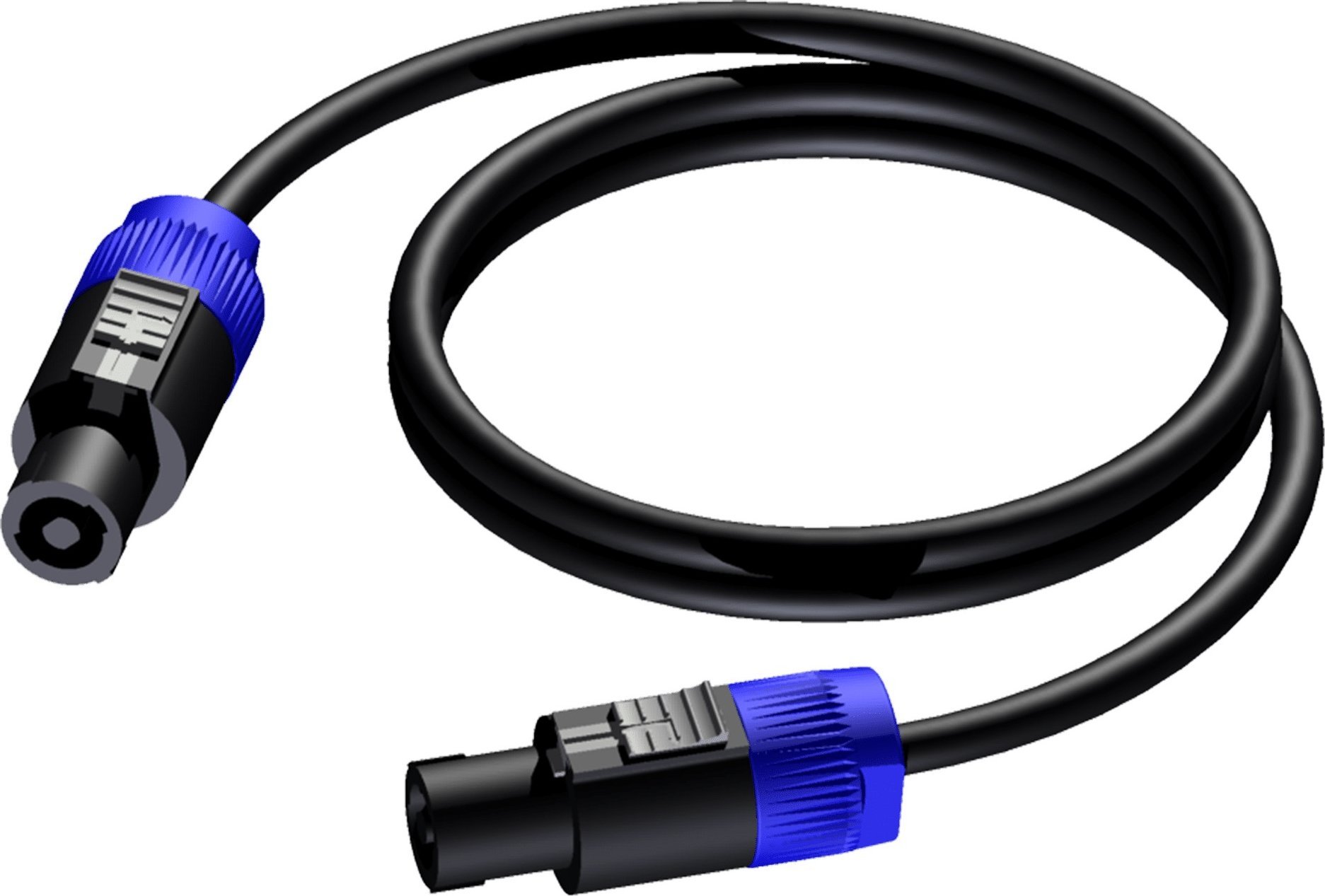 Kabel Procab  CAB502/1.5 Reproduktorový kabel - 2pinový konektor samice reproduktoru, 1,5 m