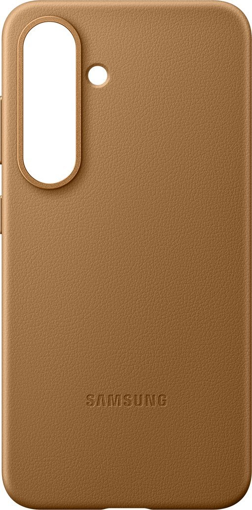Samsung Ochranný kryt z veganské kůže pro Galaxy S25 Brown