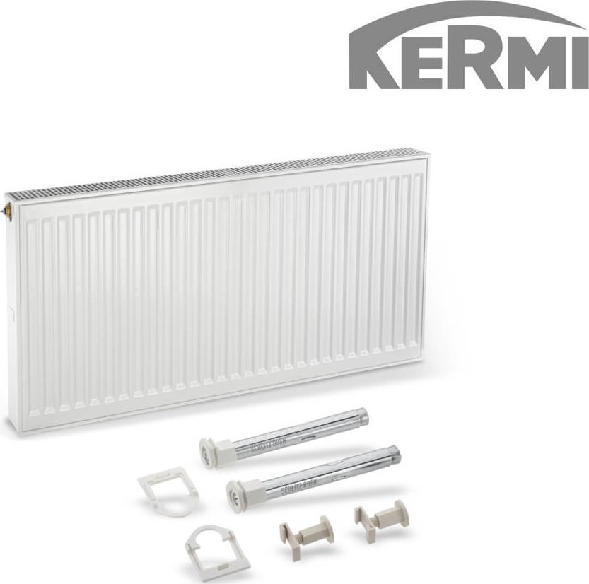 Kermi V 33/300/600 levý radiátor S 629W ZÁVĚSY Ocelové radiátory V33