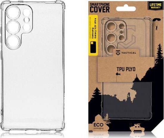 Tactical TPU Plyo Kryt pro Samsung Galaxy S25 Ultra Transparent
