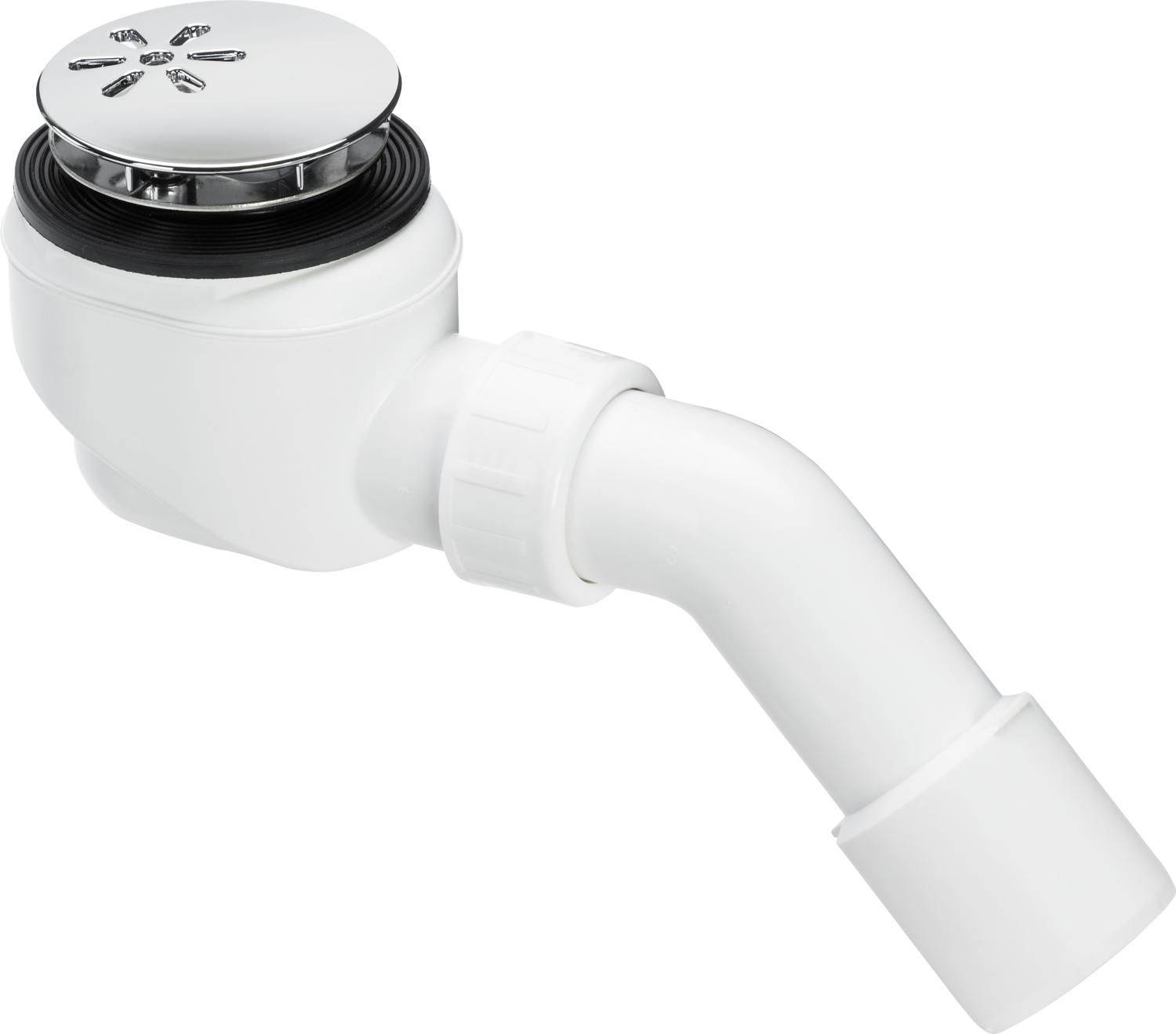 Viega sifon Domoplex sprchový sifon s krytem 52mm chrom (703257)