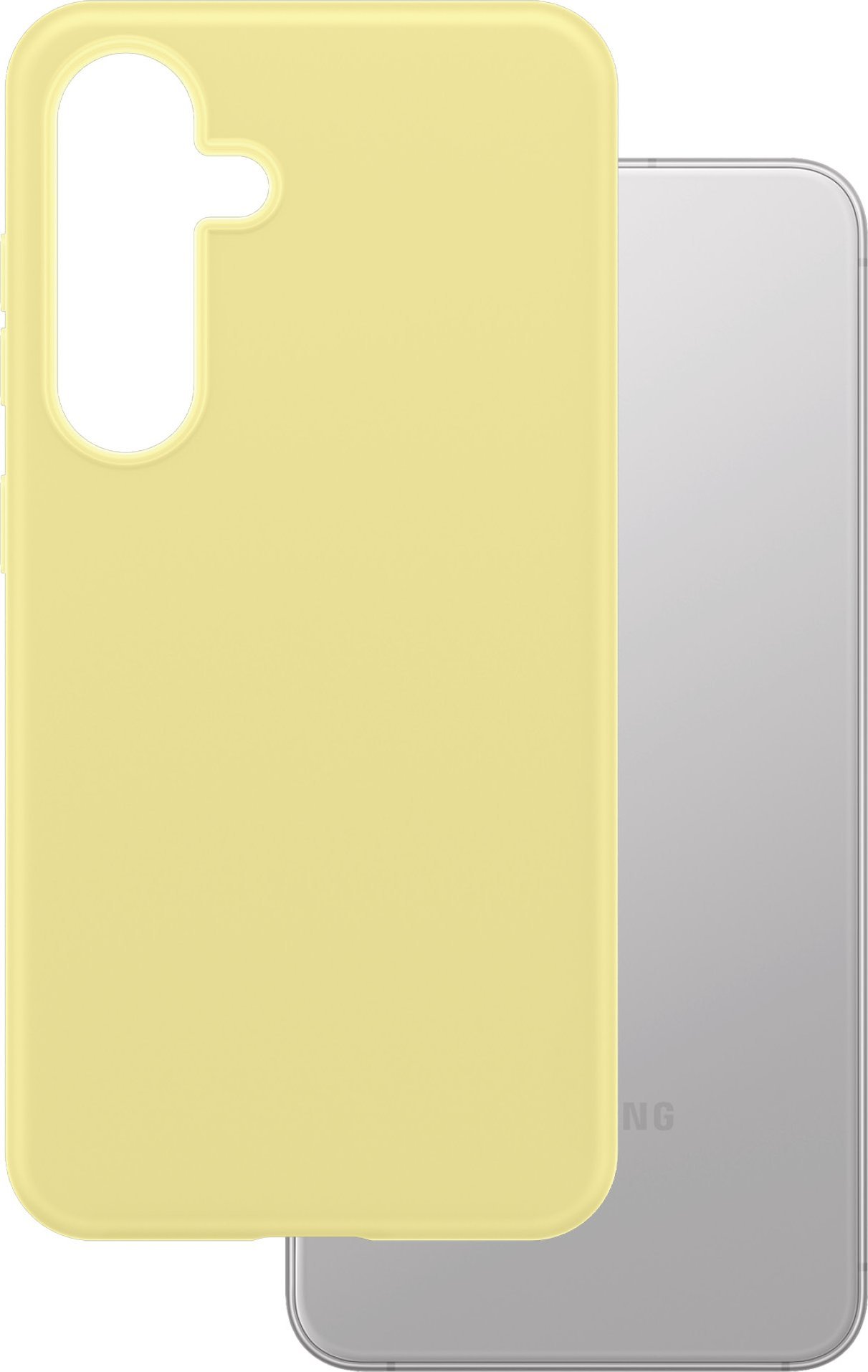 CARE by PanzerGlass - Zadní kryt pro mobilní telefon - termoplastický polyuretan (TPU) - chardonnay - pro Samsung Galaxy S25+