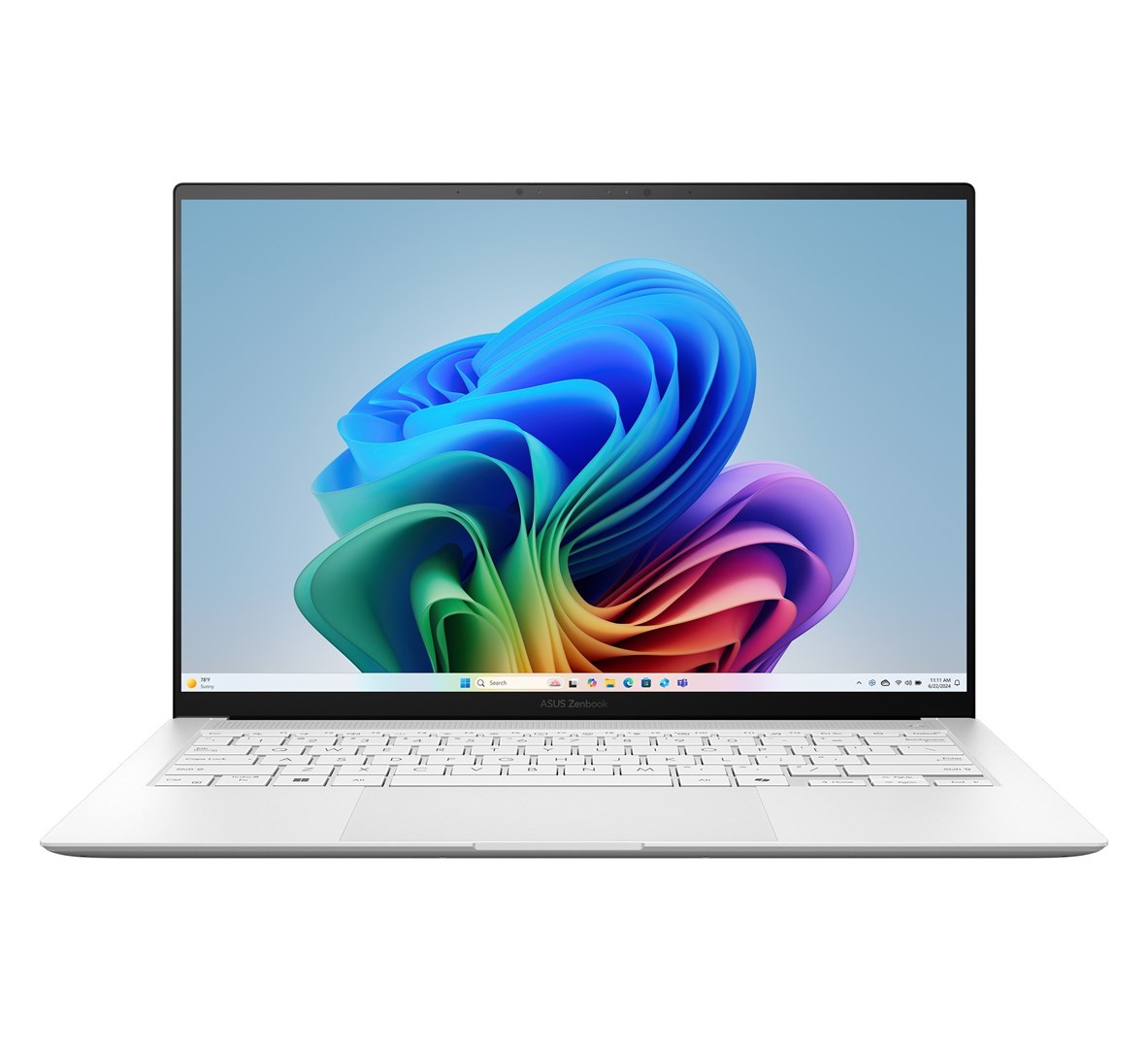 Notebook/laptop ASUS Zenbook S 14 OLED UX5406SA-PV030W Intel® Core™ Ultra 5 258V 14“ 3K OLED 32 GB LPDDR5 1TB SSD Intel Arc Graphics Windows 11 Skandinávská bílá