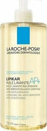 La Roche-Posay La Roche Posay, Huile Lavante AP+, Čisticí olej, 750 ml - Dlouhá trvanlivost!