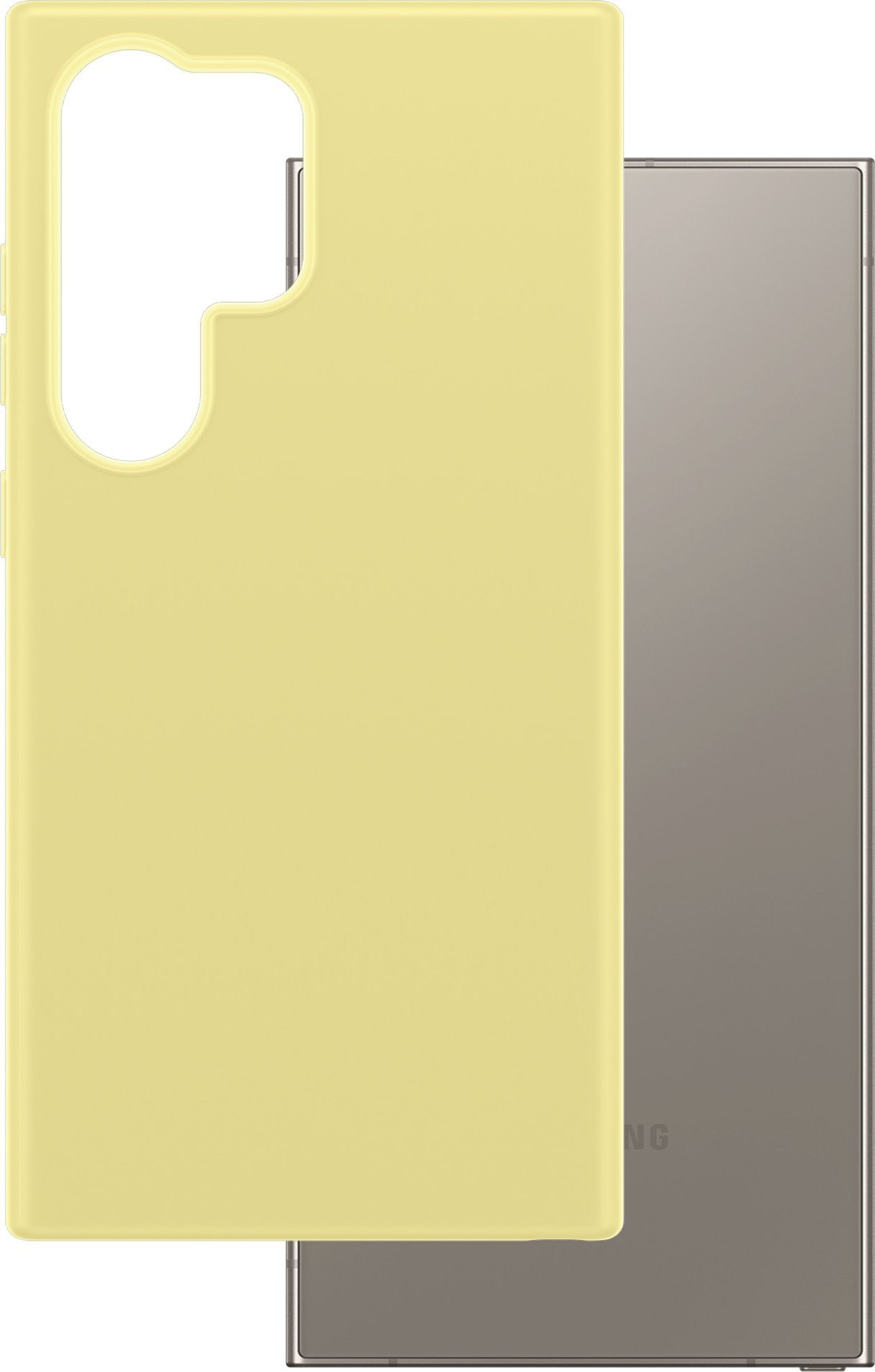 CARE by PanzerGlass - Zadní kryt pro mobilní telefon - termoplastický polyuretan (TPU) - chardonnay - pro Samsung Galaxy S25 Ultra