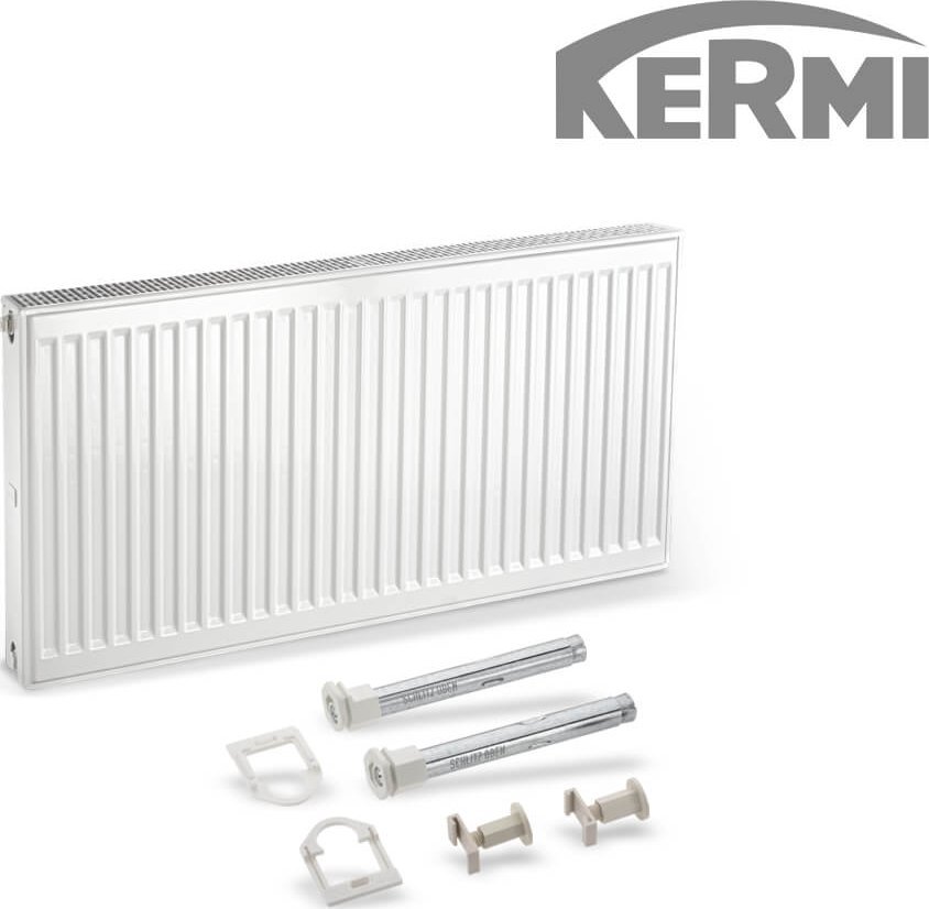 Kermi Radiátor V 33/400/1000 se závěsy 1316W Ocelové radiátory V33