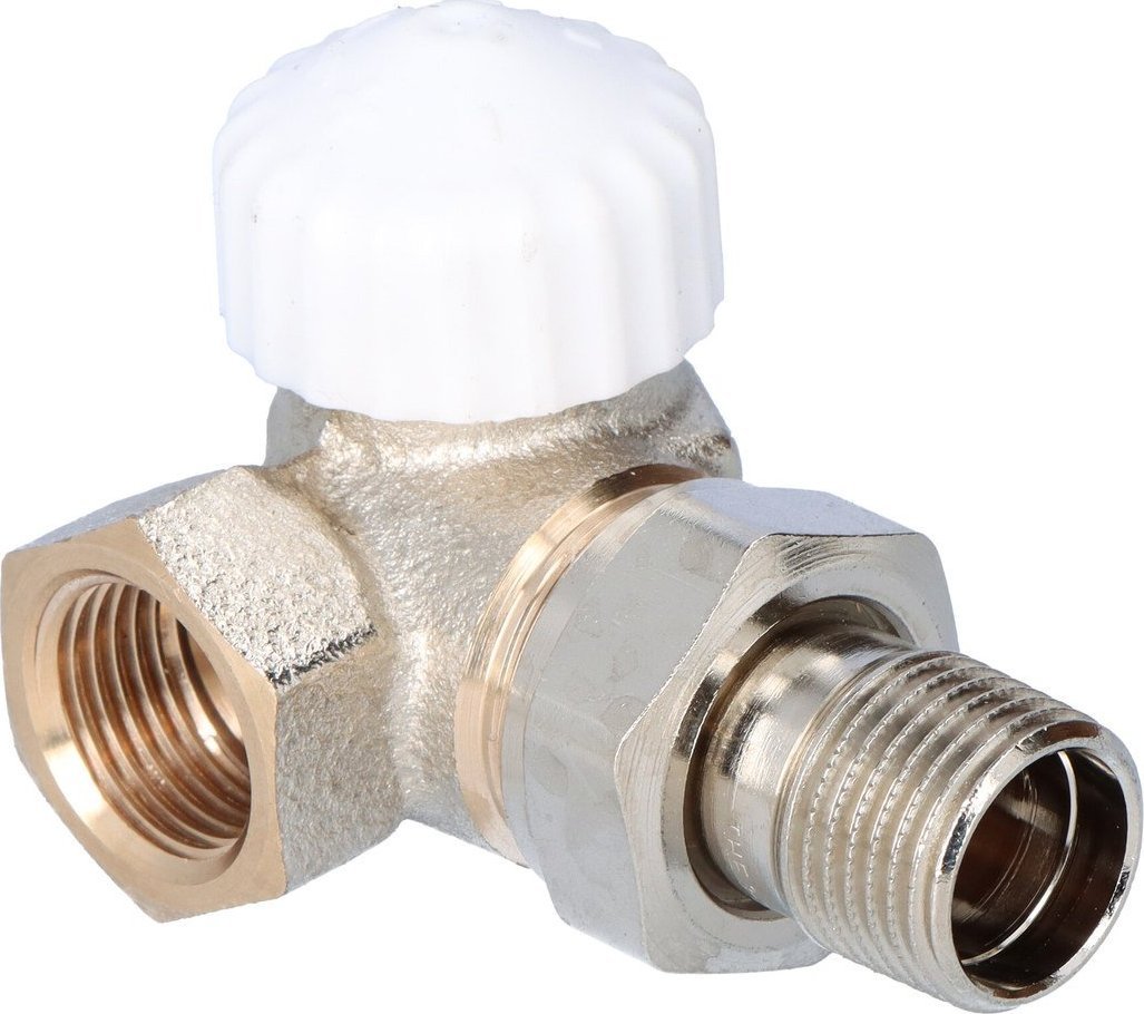 Heimeier Termostatický ventil rohový levý bílý (3713-02.000)