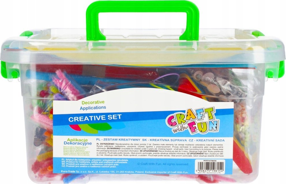 Craft with Fun ZEST KREAT 2000PCS CF MIX BOX 12