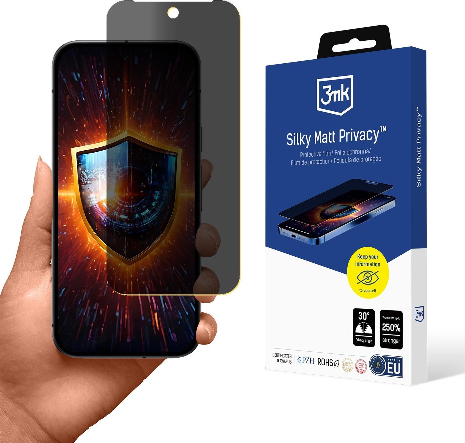 3mk Silky Matt Privacy pro Google pixel 9a