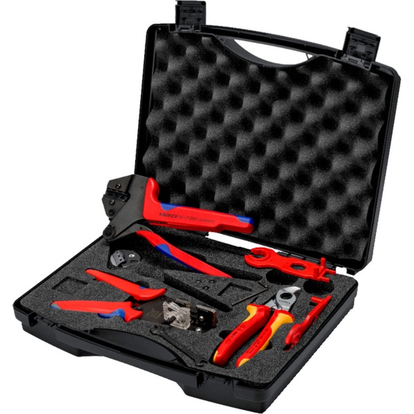 Knipex Werkzeugkoffer fuer Photovoltaik MC4