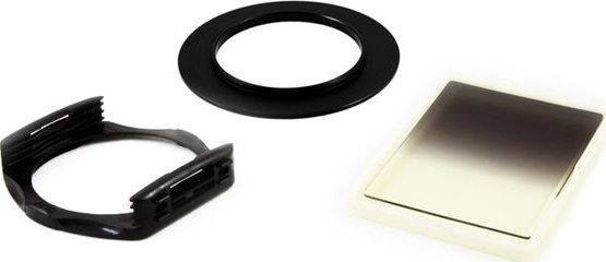 SET COKIN - držák / prsten / poloviční filtr šedá - 62 mm