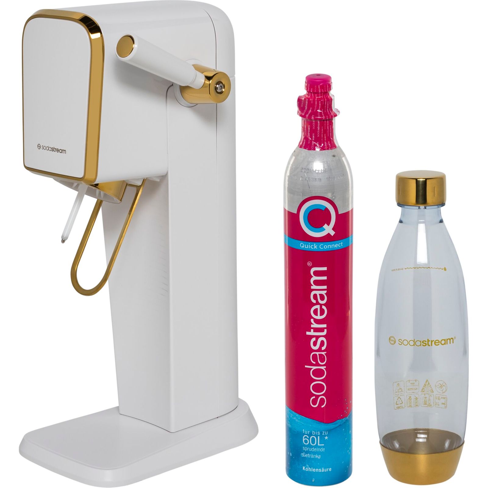 SodaStream Art weiß/gold