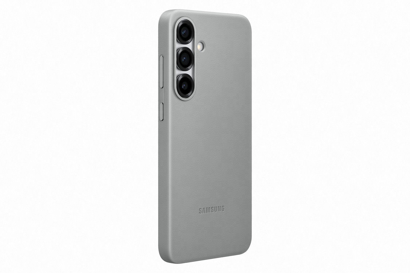 Samsung Ochranný kryt z veganské kůže pro Galaxy S25+ Gray