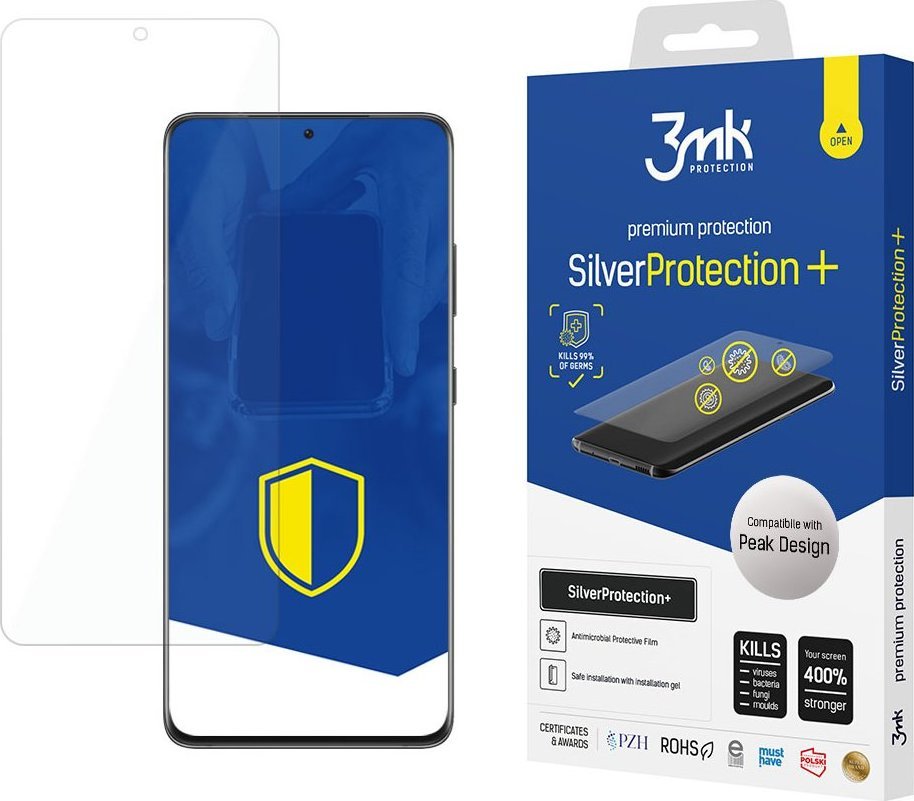 3MK Stříbrná ochrana + PD Samsung S22 Ultra