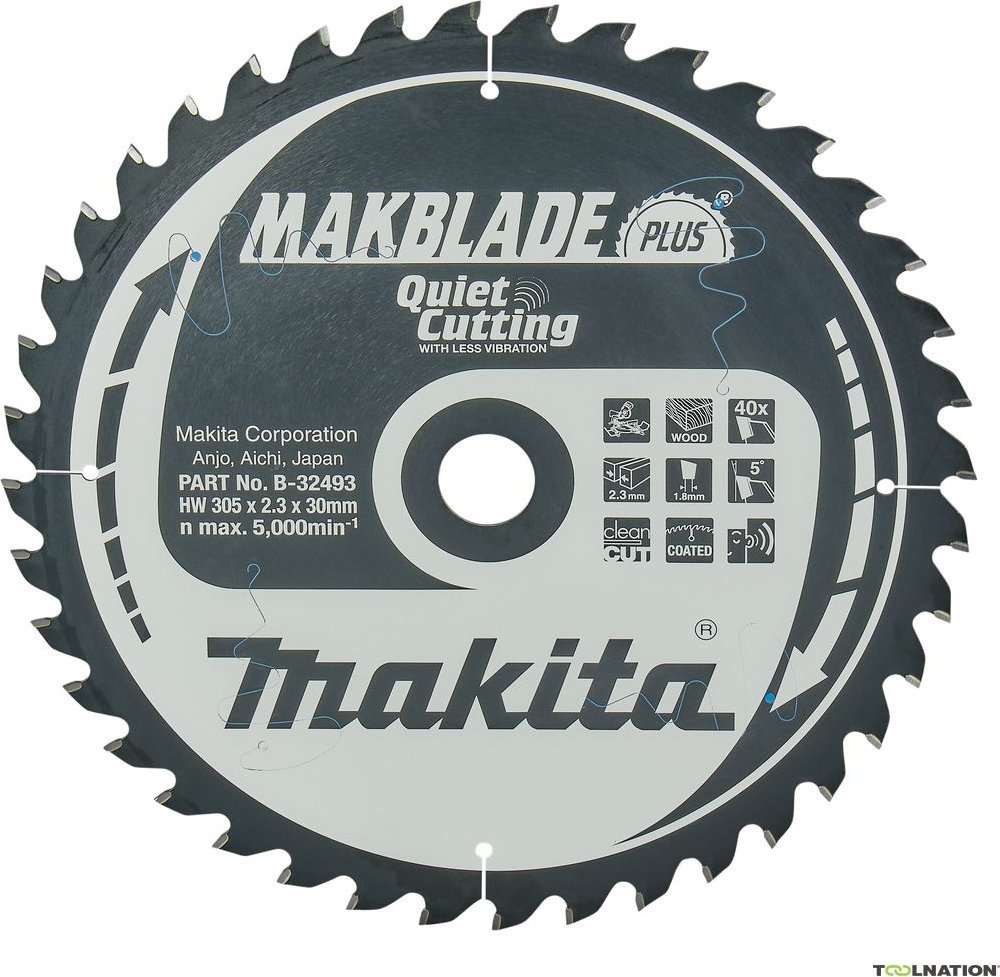 Makita  KRUHOVÁ PILA 305x30x40z MAKBLADE PLUS WOOD