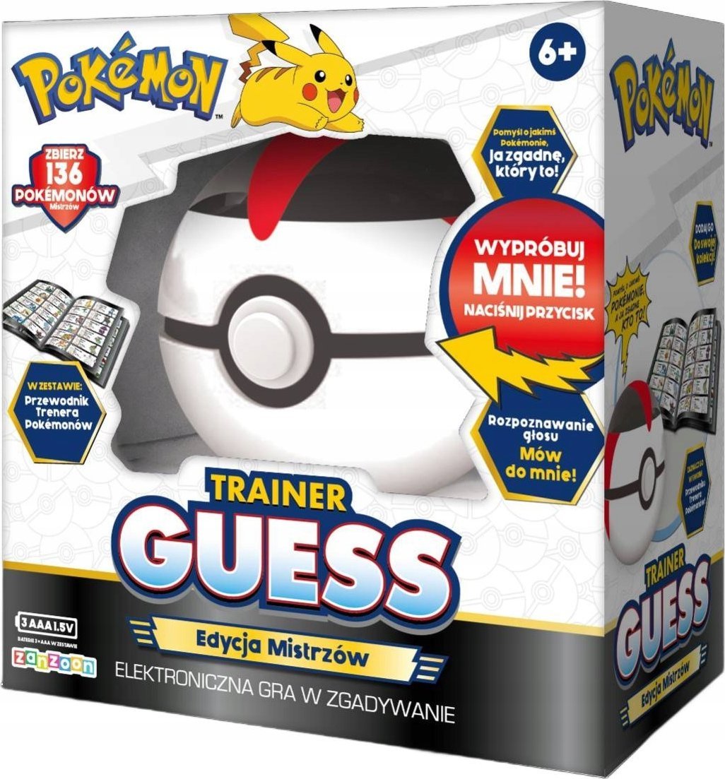 Pokemon Pokemon Trainer Guess Champions, hra