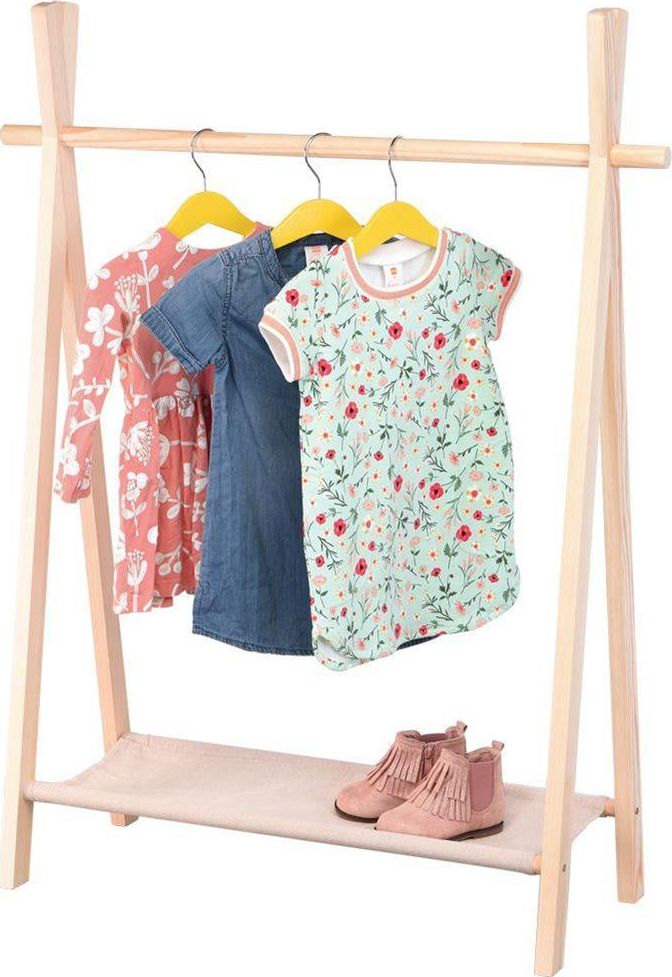 Kids Collection Stojan ŠATNÍ Věšák na oblečení pro děti