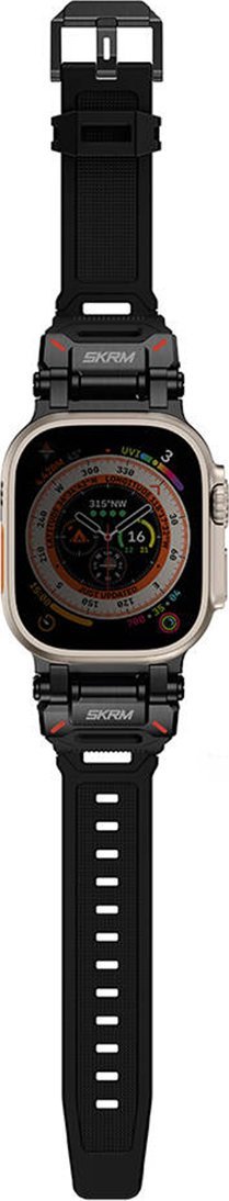 Skinarma Titon Apple Watch Ultra 49mm černý řemínek