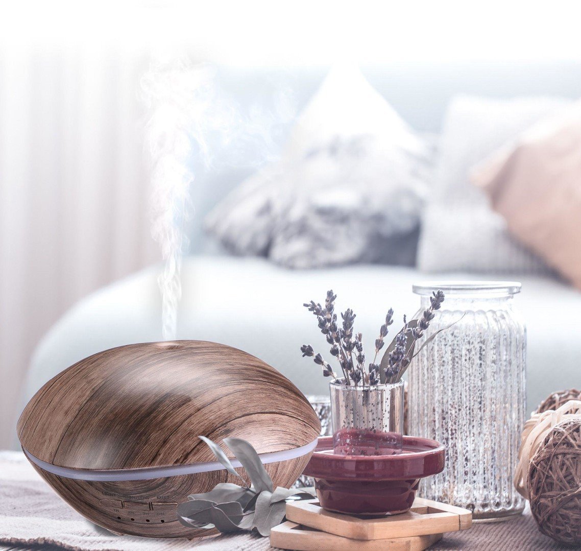 Aroma difuzér SIXTOL Stone Grey Wood