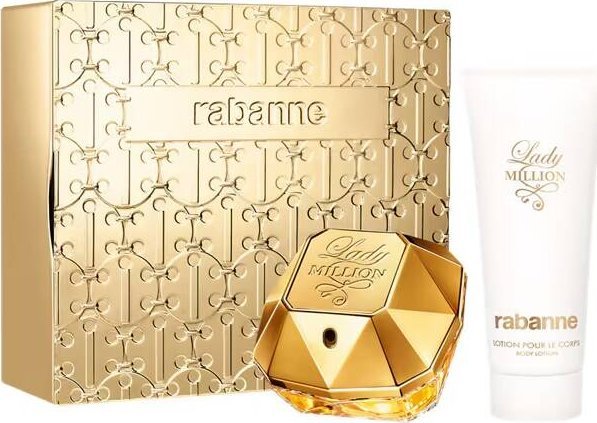 Paco Rabanne Rabanne Lady Million EDP 80ml + tělové mléko 100ml