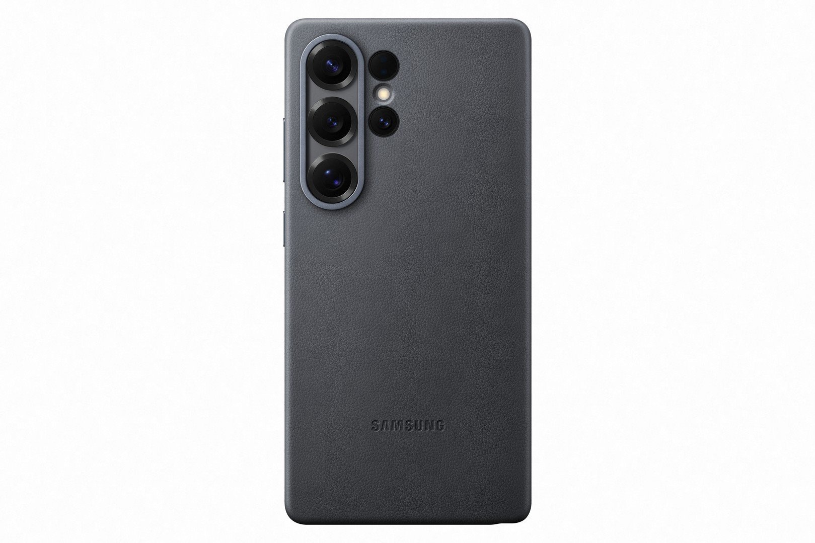 Samsung Ochranný kryt z veganské kůže pro Galaxy S25 Ultra Black