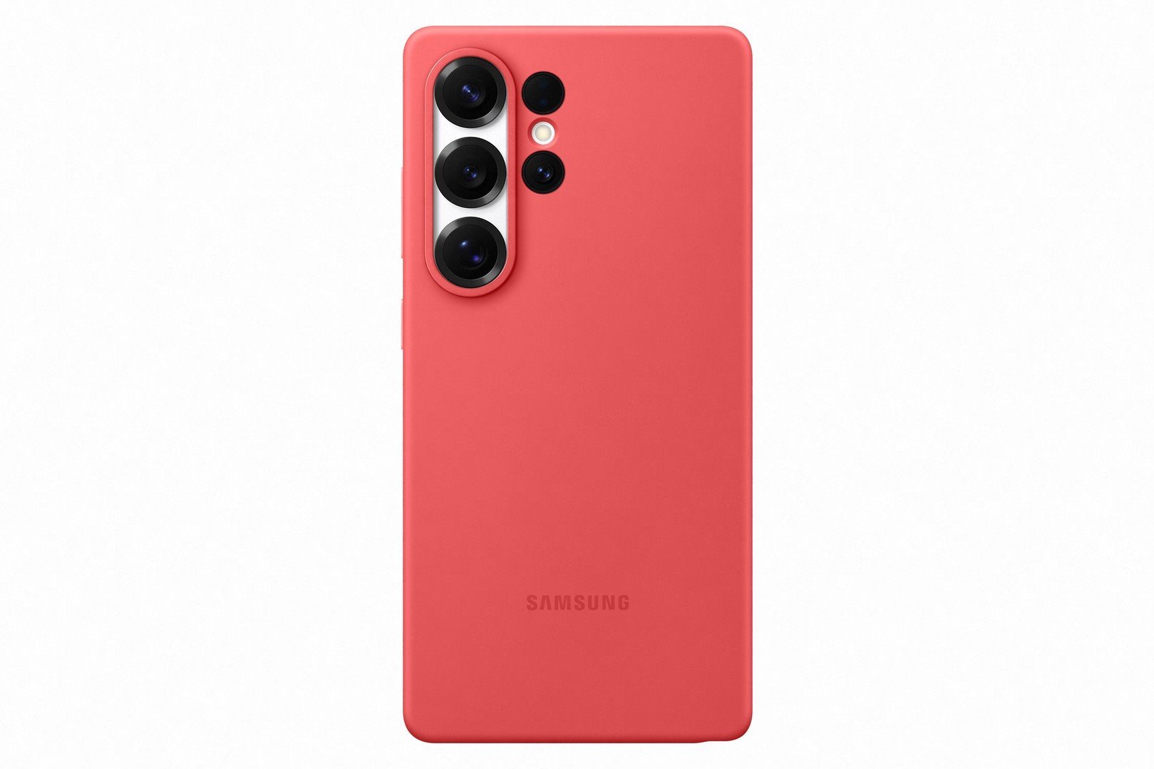 Samsung Silikonový zadní kryt pro Galaxy S25 Ultra Red