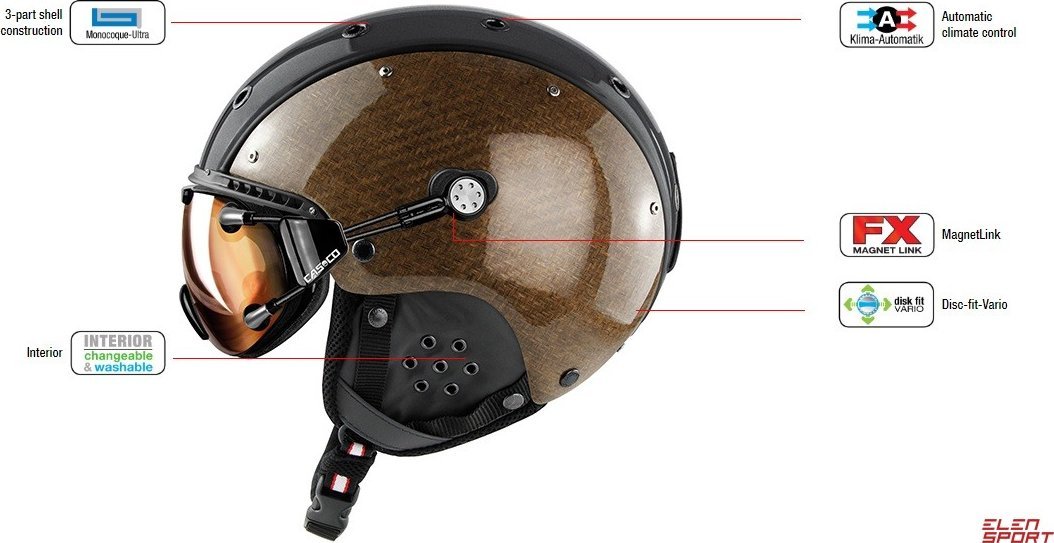 Casco  KASK SP-3 Limited FLAX hnědá L 58-62