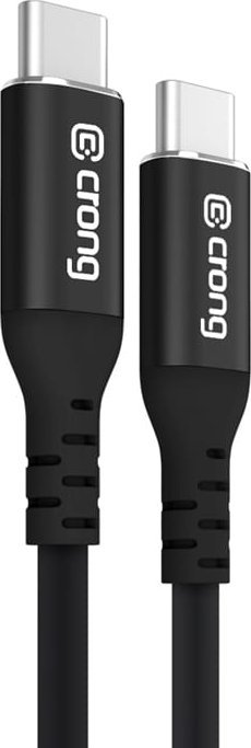 Crong Kabel USB-C - USB-C 2 m černý (CRGSL200USCCBLK)
