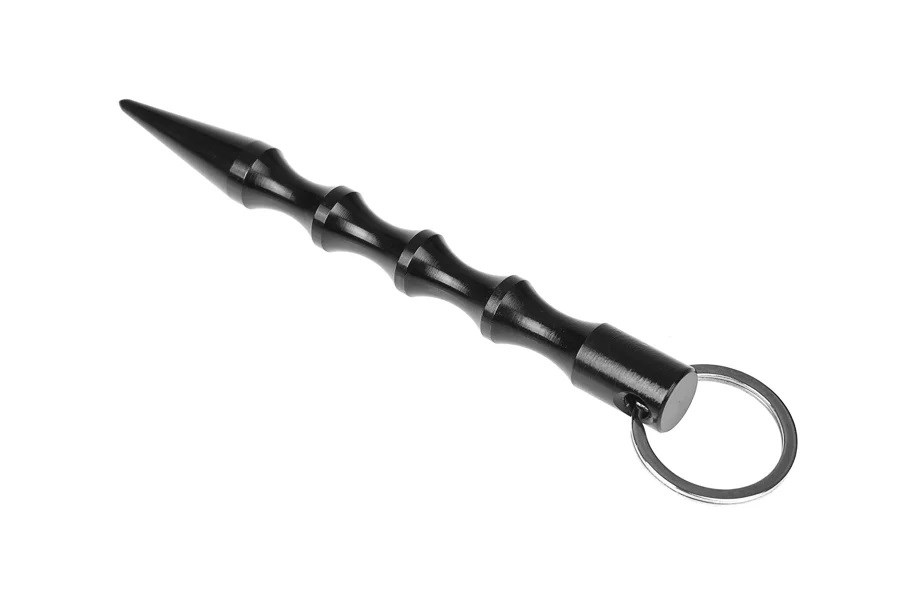 Kubotan GUARD DEFENSE STICK Klíčenka pro sebeobranu 14 cm Černá (YC-005-BL)