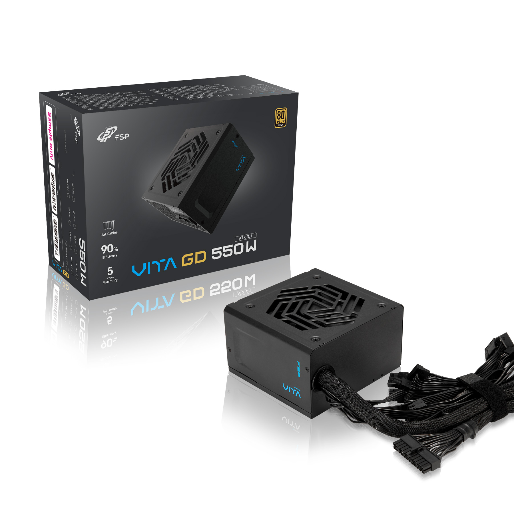 FSP VITA GD 550W, PC zdroj