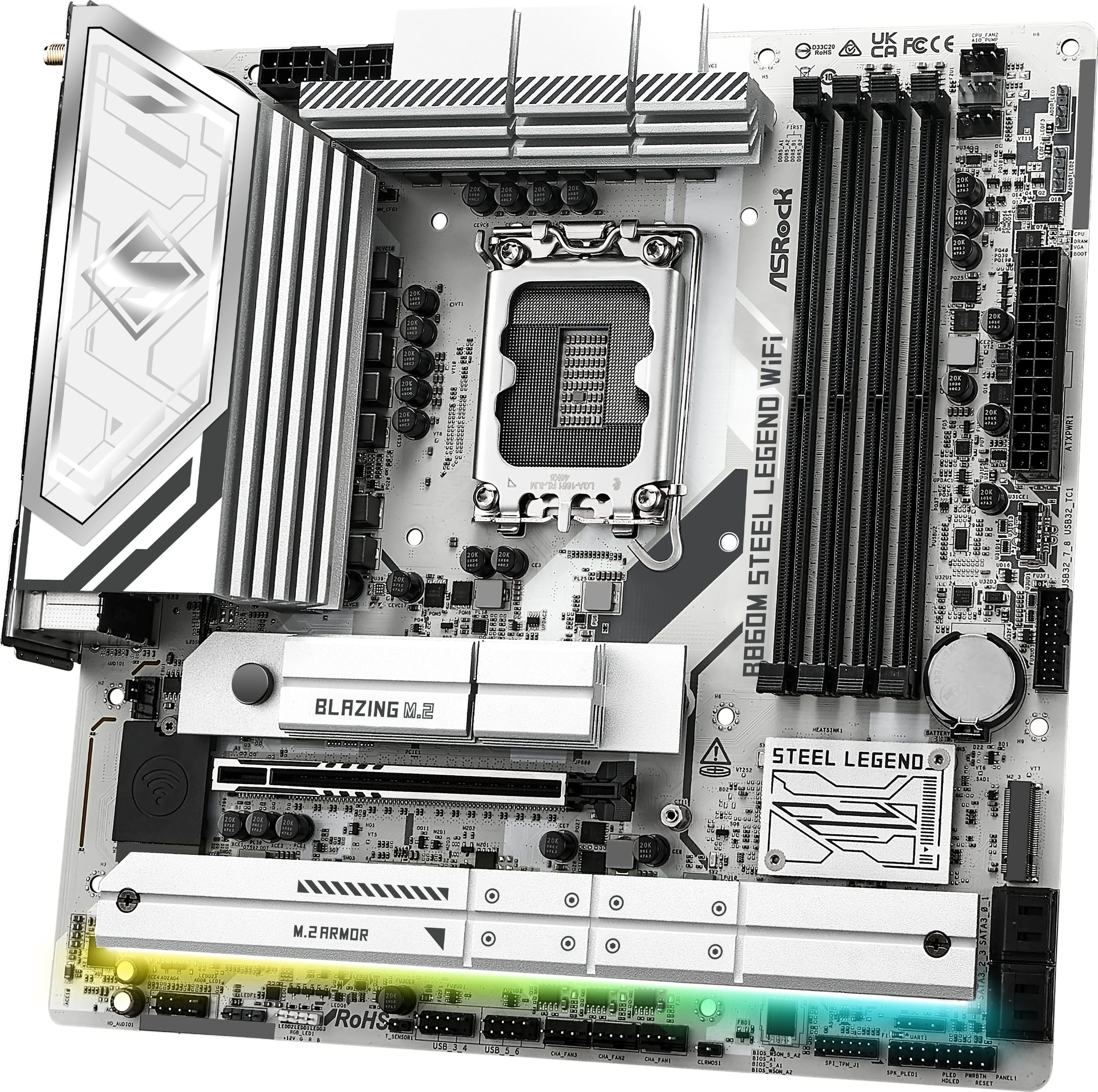 Základná doska ASRock B860M Steel Legend WiFi