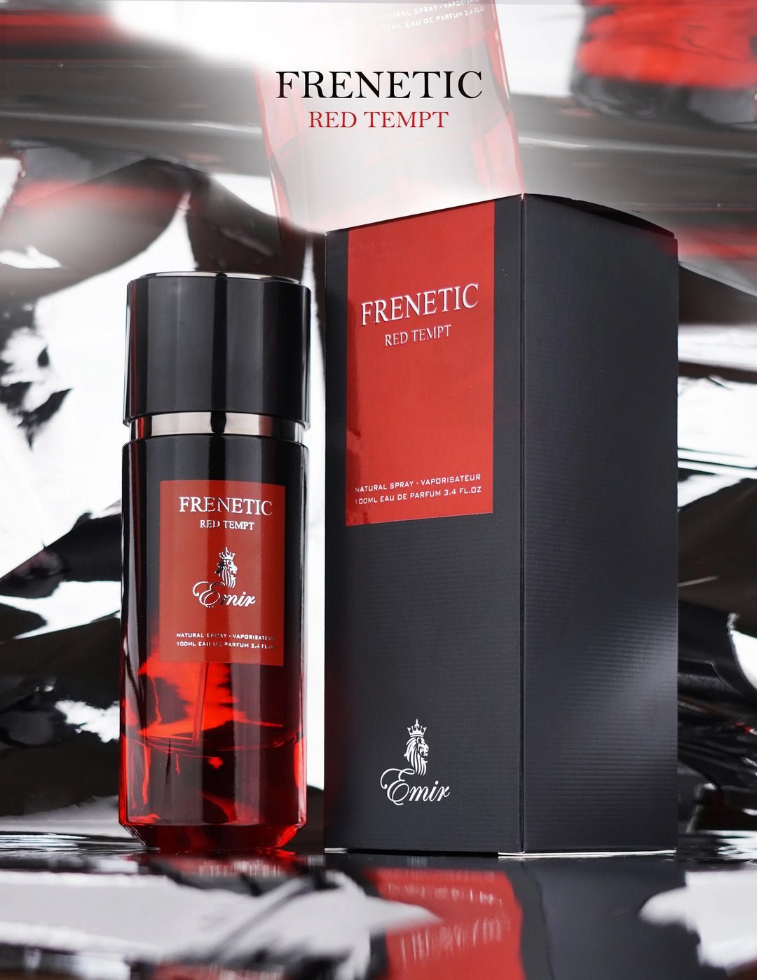 Alkotest EMIR Frenetic Red Tempt EDP sprej 80ml