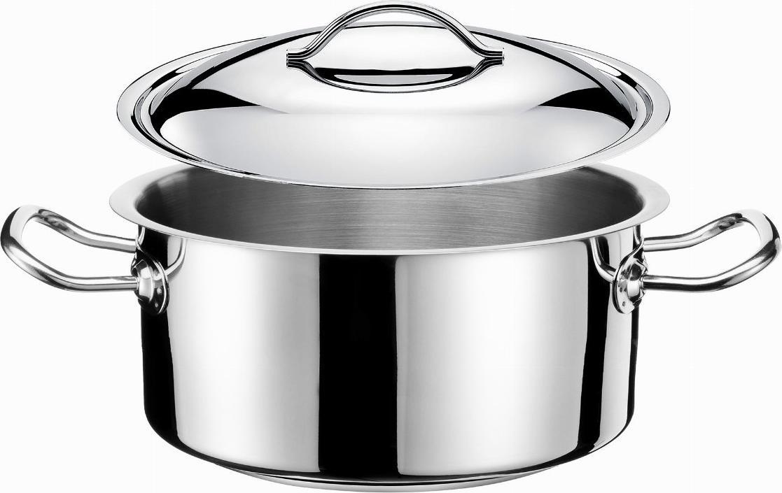 Tomgast EXCLUSIVE Nízký hrnec 24 cm s poklicí