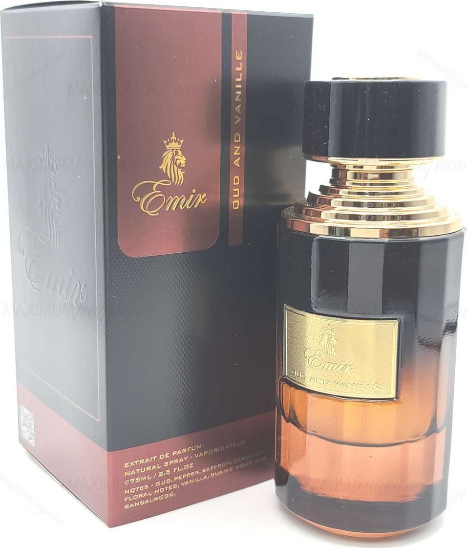 Alkotest EMIR Oud and Vanille EDP sprej 75ml