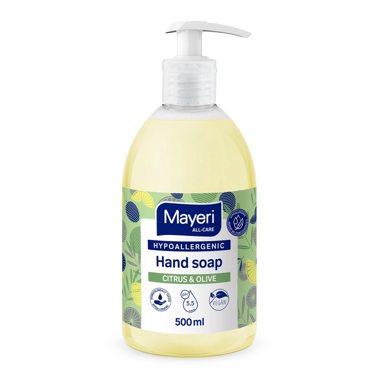 MAYERI Tekuté mýdlo Mayeri citrus/oliva, 500 ml