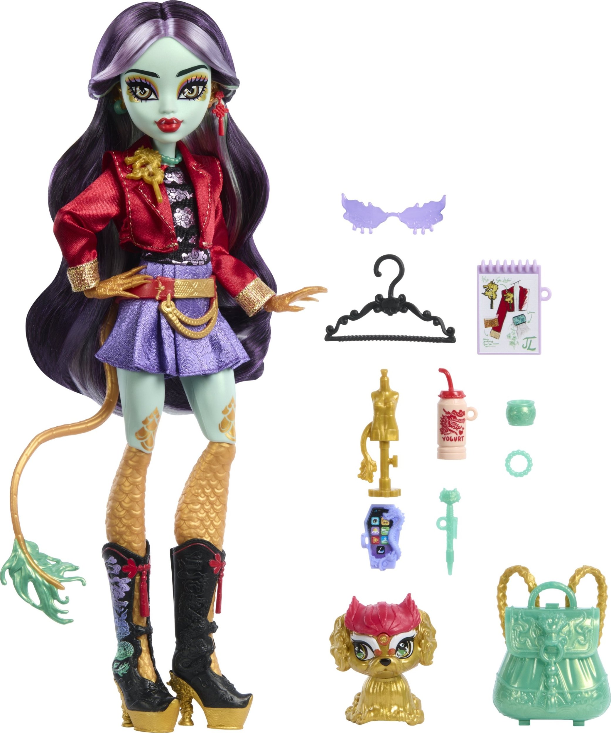 Mattel Monster High Jinafire Long (HYV58)