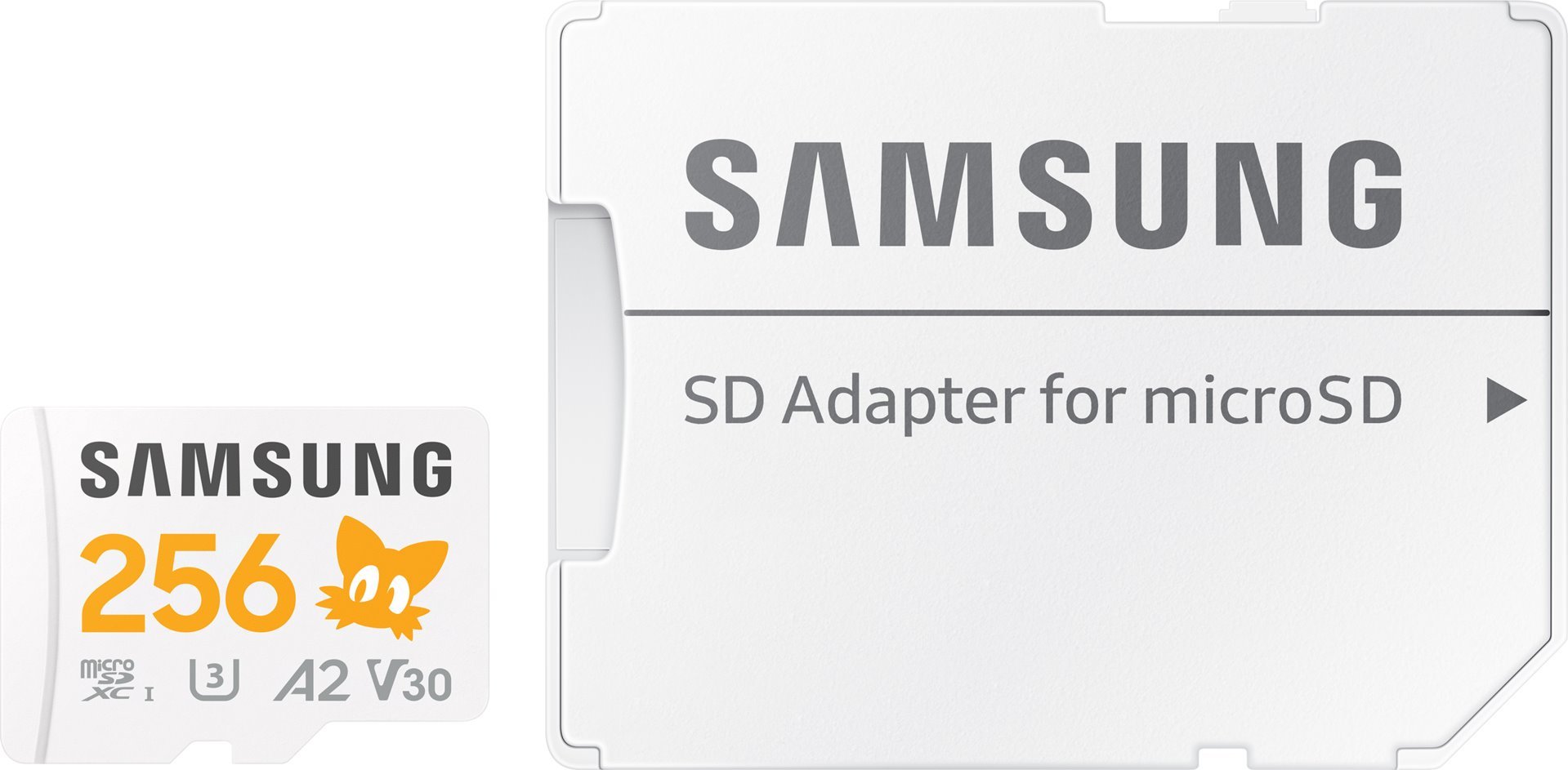 Samsung micro SDXC 256GB PRO plus Sonic + SD/micro SDXC/256GB/UHS-I U3 / Class 10/+ Adaptér/Bílá