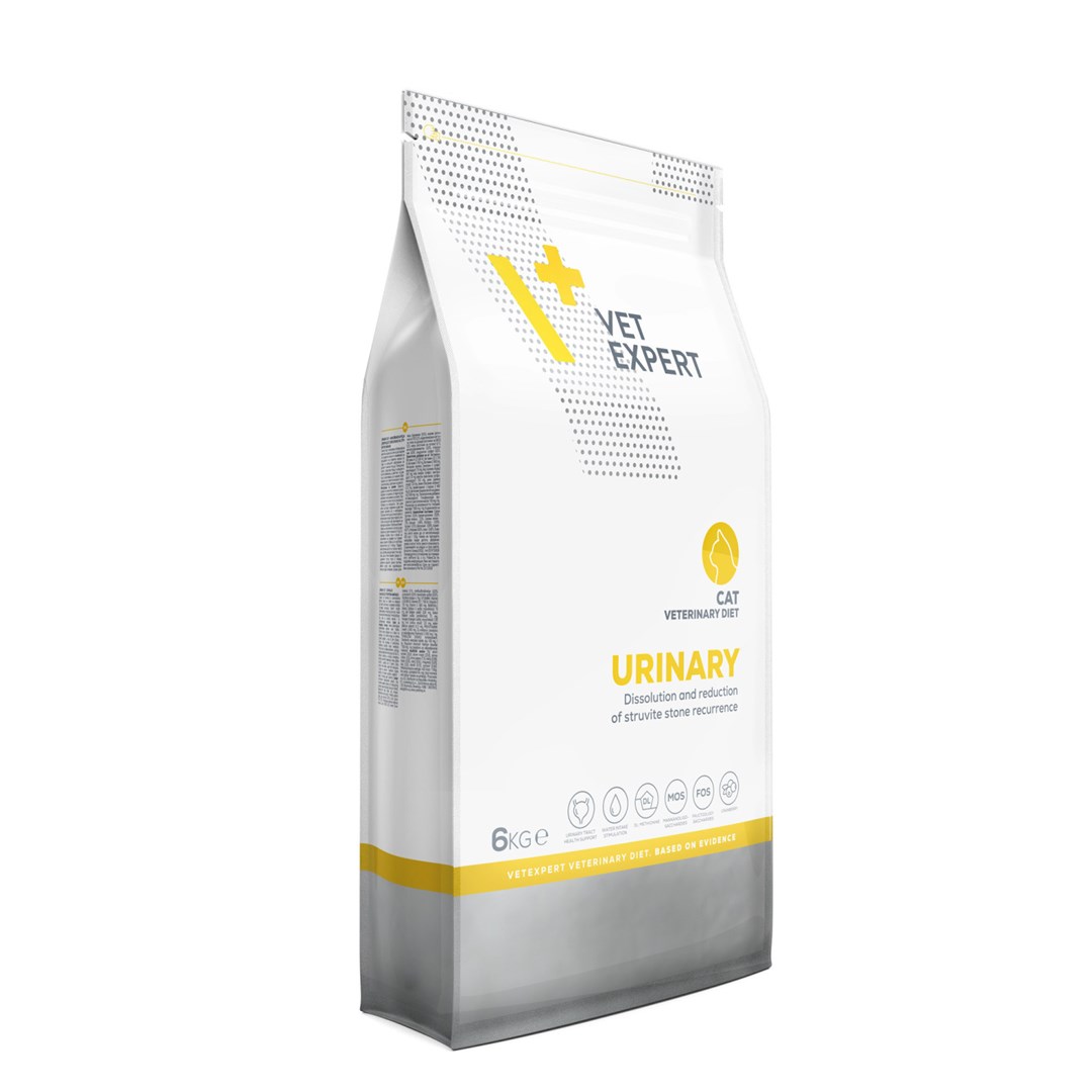 VET EXPERT Veterinary Diet Urinary Cat - suché krmivo pro kočky - 6 kg