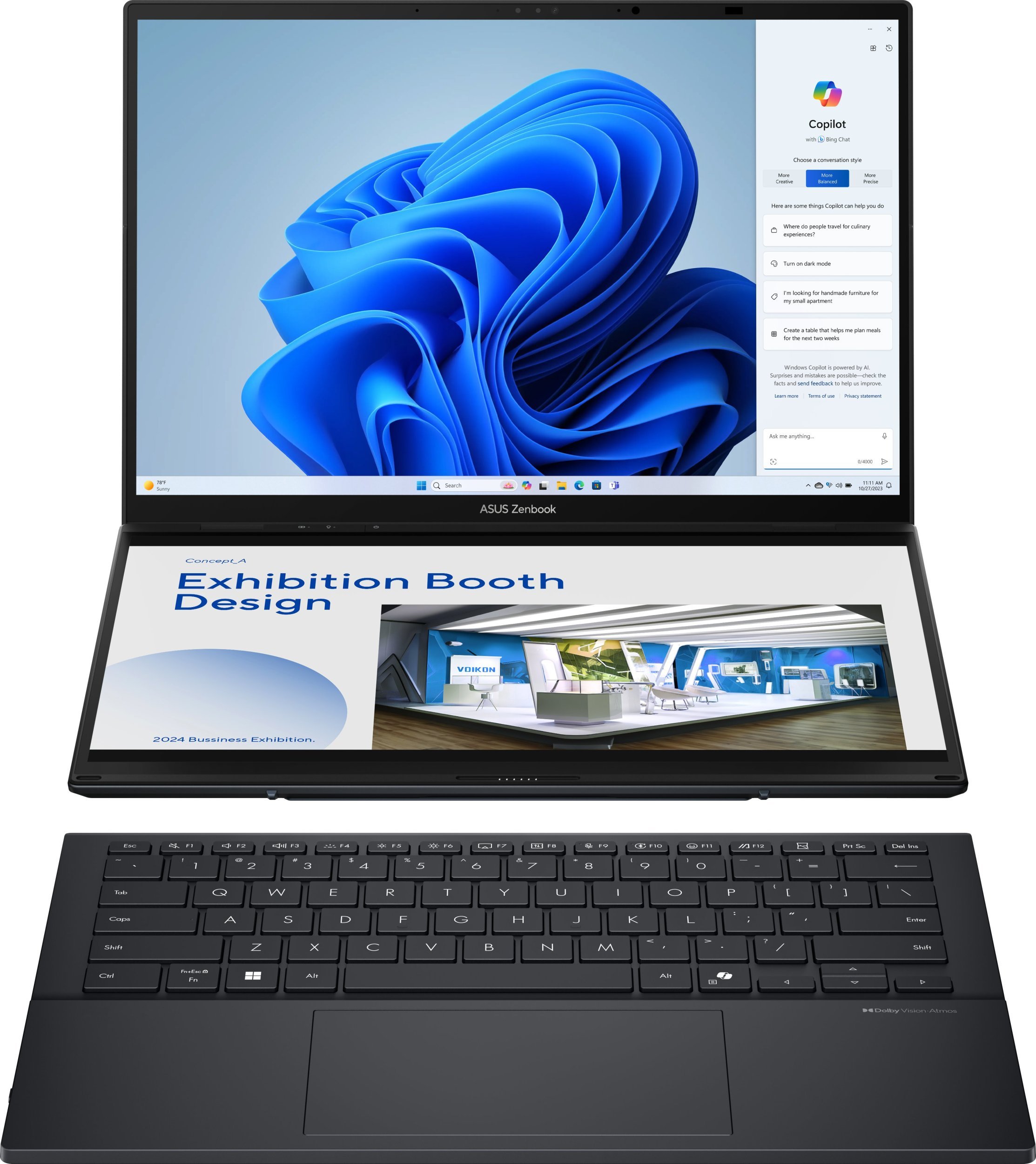 ASUS Zenbook Duo (UX8406CA-PZ068X), notebook