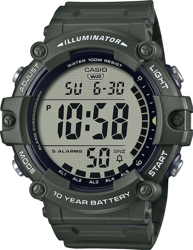 Hodinky Casio PÁNSKÉ HODINKY CASIO SPORT ILLUMINATOR AE-1500WHX-3A + BOX NoSize